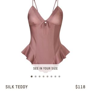 Skims Silk Teddy